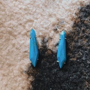 Kendra Scott turquoise earrings